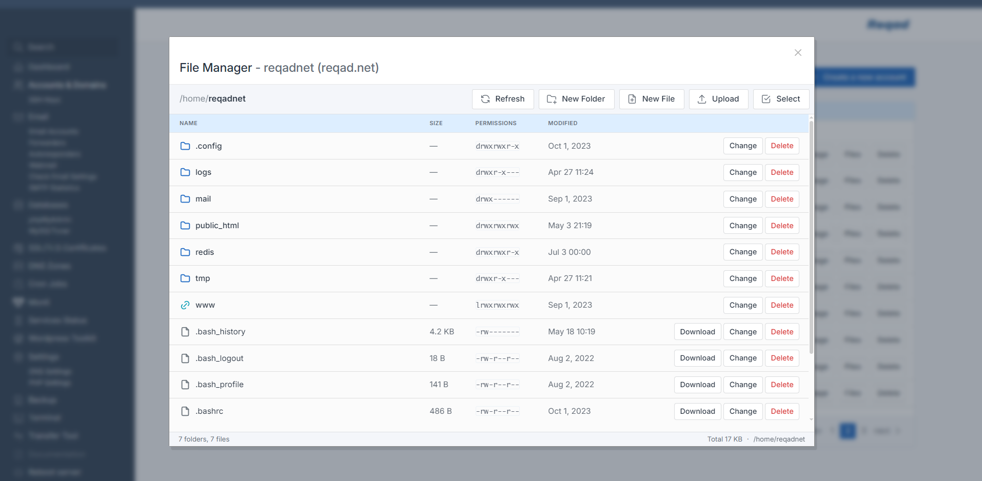 Reqad File Manager